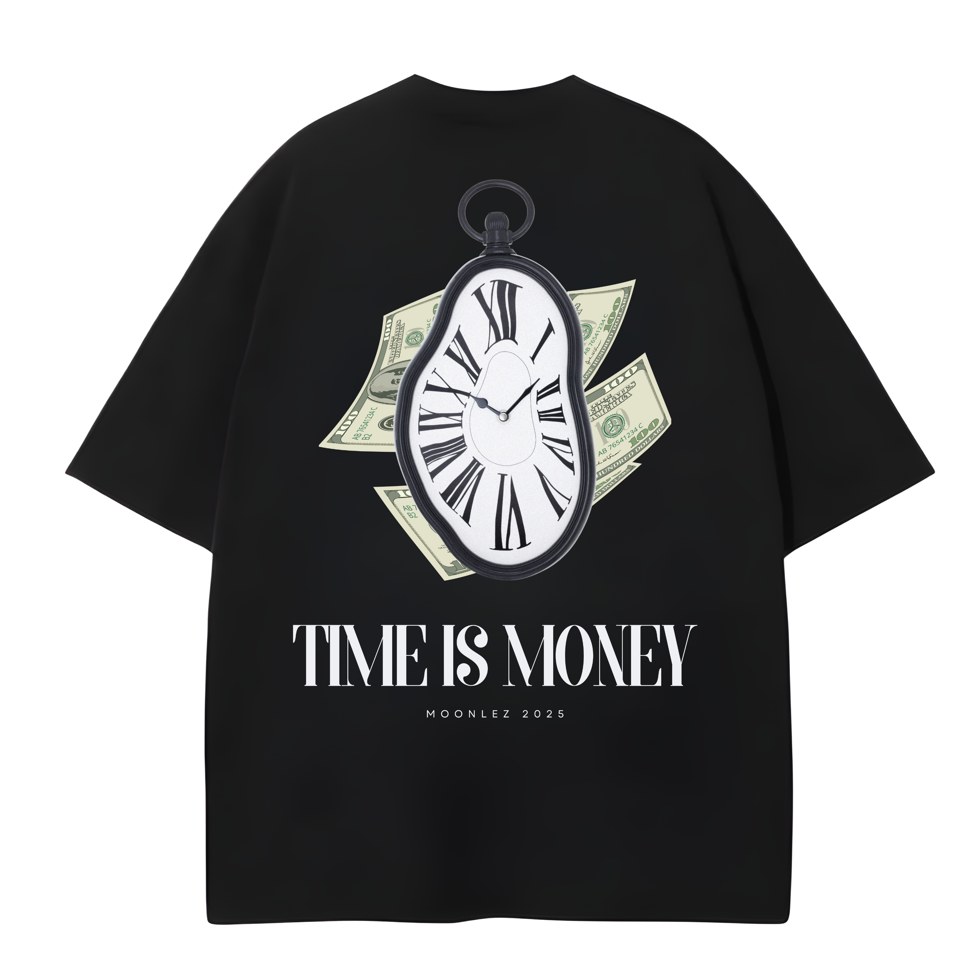 Time Is Money OVERSIZE TEE