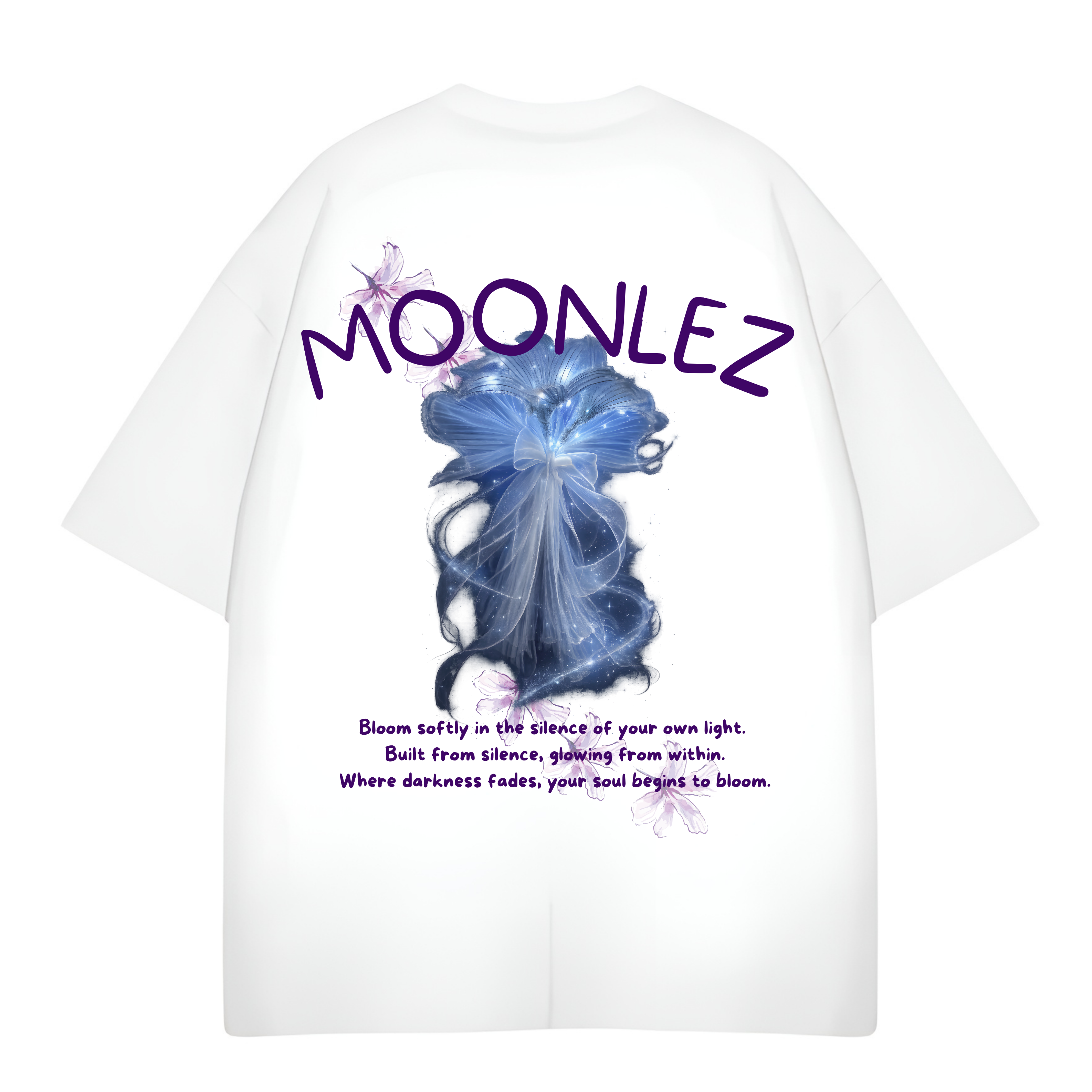 Moonlez Flower OVERSIZE TEE